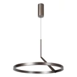 Pendul Lucide APPLAUSE metal, gri, LED, 32W, 1060lm, 2700K-4000K - 23400/60/15