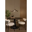 Pendul Lucide APPLAUSE metal, gri, LED, 32W, 1060lm, 2700K-4000K - 23400/60/15