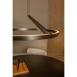 Pendul Lucide APPLAUSE metal, gri, LED, 32W, 1060lm, 2700K-4000K - 23400/60/15