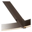 Pendul Lucide APPLAUSE metal, gri, LED, 32W, 1060lm, 2700K-4000K - 23400/60/15