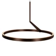 Pendul Lucide APPLAUSE metal, maro, LED, 32W, 1060lm, 2700K-4000K - 23400/60/96