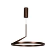 Pendul Lucide APPLAUSE metal, maro, LED, 32W, 1060lm, 2700K-4000K - 23400/60/96