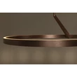 Pendul Lucide APPLAUSE metal, maro, LED, 32W, 1060lm, 2700K-4000K - 23400/60/96