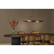 Pendul Lucide APPLAUSE metal, maro, LED, 50W, 1800lm, 2700K-4000K - 23400/80/96
