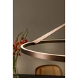 Pendul Lucide APPLAUSE metal, maro, LED, 50W, 1800lm, 2700K-4000K - 23400/80/96