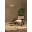Lampadar Lucide APPLAUSE metal, maro, LED, 25W+8W, 1700lm+380lm, 2700K-4000K - 23700/20/96