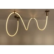 Pendul Lucide JANDERIN metal, sampanie, LED, 36W, 2300lm, 2200K-3300K - 24105/36/05