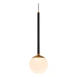 Pendul Lucide CALINA metal, acril, negru, opal, LED, 7W, 700lm, 2200K-3300K - 24406/07/30