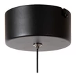 Pendul Lucide CALINA metal, acril, negru, opal, LED, 7W, 700lm, 2200K-3300K - 24406/07/30