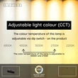 Pendul Lucide JOAKIM metal, negru, maro, LED, 7W, 480lm, 2700K-4000K - 24407/07/96