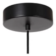 Pendul Lucide MENGA metal,sticla,negru,opal,LED,2700K,11W,360Lm - 25417/10/61