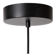 Pendul Lucide MENGA metal,sticla,negru,chihlimbar,LED,2700K,11W,360Lm - 25417/10/62