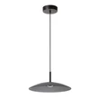 Pendul Lucide MENGA metal,sticla,negru,gri,LED,2700K,11W,360Lm - 25417/10/65