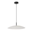 Pendul Lucide MENGA metal,sticla,negru,opal,LED,2700K,18,6W,500Lm - 25417/12/61