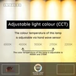 Lampadar Lucide EQUINOX metal, maro, LED, 26W, 750lm, 2700K-4000K - 29700/26/96