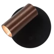 Spot Lucide TONI metal, negru, maro, LED, 2W, 120lm, 2700K-4000K - 29933/02/96