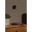 Spot cu senzor de miscare Lucide TONI metal, negru, gri, LED, 2W, 120lm, 2700K-4000K - 29934/02/15