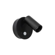 Spot cu senzor de miscare Lucide TONI metal, negru, LED, 2W, 120lm, 2700K-4000K - 29934/02/30