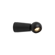 Aplica de perete pentru baie Lucide IPSOS metal,negru,LED,2700K,6W,420Lm,IP54 - 33200/05/30