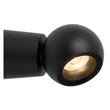 Aplica de perete pentru baie Lucide IPSOS metal,negru,LED,2700K,6W,420Lm,IP54 - 33200/05/30