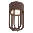 Plafoniera exterioara Lucide WELLS metal, maro, LED, 8W, 540lm, 2700K, IP54 - 33807/08/97