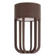 Plafoniera exterioara Lucide WELLS metal, maro, LED, 8W, 540lm, 2700K, IP54 - 33807/08/97