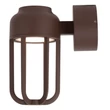 Aplica de perete exterioara Lucide WELLS metal, maro, LED, 8W, 540lm, 2700K, IP54 - 33808/08/97