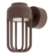 Aplica de perete exterioara Lucide WELLS metal, maro, LED, 8W, 540lm, 2700K, IP54 - 33808/08/97