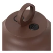 Aplica de perete exterioara Lucide WELLS metal, maro, LED, 5W, 140lm, 2700K-4000K, IP54 - 33809/05/97