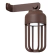 Aplica de perete exterioara Lucide WELLS metal, maro, LED, 5W, 140lm, 2700K-4000K, IP54 - 33809/05/97