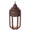 Pendul exterior Lucide WELLS metal, maro, LED, 8W, 540lm, 2700K, IP54 - 33810/08/97