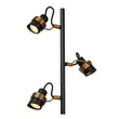 Lampadar Lucide TUNDRAN metal, negru, GU10 - 34744/03/30