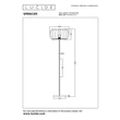 Lampadar Lucide SPENCER metal,textil,negru,E27 - 34745/81/30