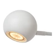 Veioza Lucide COMET metal, alb, LED, 2700K, 3W, 240lm - 36621/03/31