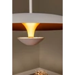 Pendul Lucide KENNETH metal, alb, LED, 12W, 310lm, 2700K - 41412/40/31