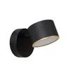 Aplica de perete Lucide GIAN metal, negru, LED, 9W, 200lm, 2700K - 44217/08/30