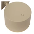 Aplica de perete Lucide GIAN metal, bej, LED, 9W, 200lm, 2700K - 44217/08/41