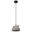 Pendul Lucide NINJA metal,beton,negru,gri,E27 - 44415/20/36