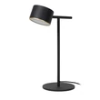 Veioza Lucide GIAN metal, negru, LED, 9W, 200lm, 2700K - 44517/08/30