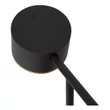 Veioza Lucide GIAN metal, negru, LED, 9W, 200lm, 2700K - 44517/08/30