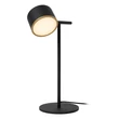 Veioza Lucide GIAN metal, negru, LED, 9W, 200lm, 2700K - 44517/08/30