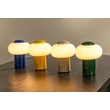 Veioza decor Lucide GUSTAV metal, sticla, galben, opal, LED, 0.8W, 60lm, 2700K - 44520/01/34