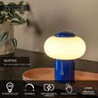 Veioza decor Lucide GUSTAV metal, sticla, albastru, opal, LED, 0.8W, 60lm, 2700K - 44520/01/35