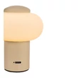 Veioza decor Lucide GUSTAV metal, sticla, crem, opal, LED, 0.8W, 60lm, 2700K - 44520/01/38