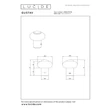 Veioza decor Lucide GUSTAV metal, sticla, crem, opal, LED, 0.8W, 60lm, 2700K - 44520/01/38