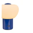 Veioza decor Lucide GUSTAV metal, sticla, albastru, opal, LED, 0.8W, 60lm, 2700K - 44521/01/35