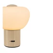 Veioza decor Lucide GUSTAV metal, sticla, crem, opal, LED, 0.8W, 60lm, 2700K - 44521/01/38