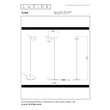 Lampadar Lucide GIAN metal, bej, LED, 9W, 200lm, 2700K - 44717/08/41