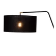 Lampadar Lucide KELSO metal, textil, negru, E27, 40W - 44719/81/30