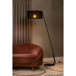 Lampadar Lucide KELSO metal, textil, negru, E27, 40W - 44719/81/30